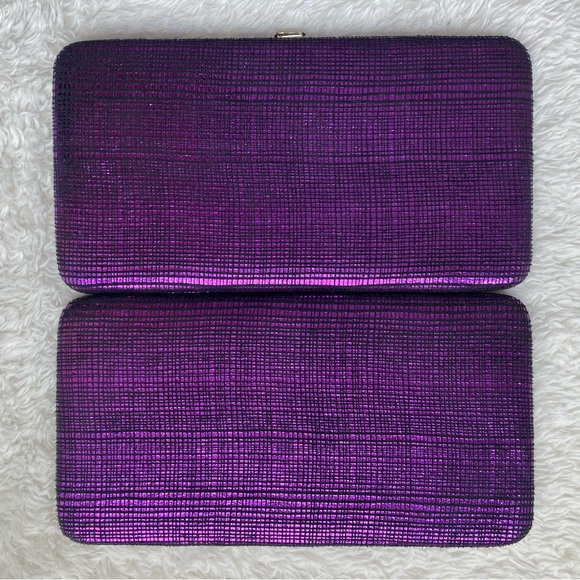 Purple Clutch Bag - Picture 5 of 5